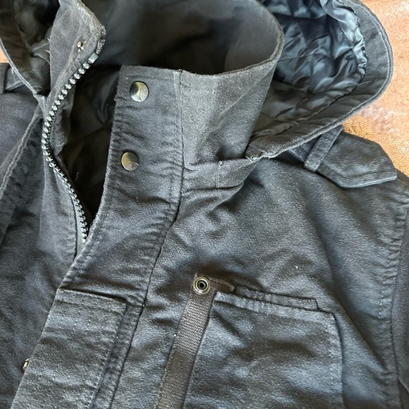 Monarchy Full Zip Jacket Large Black Long Sleeve Slim Fit Mens, Heavy, Preppy - Picture 6 of 13